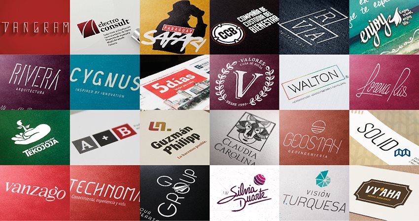 Algunas marcas desarrolladas por Comunicá, nuestro estudio.