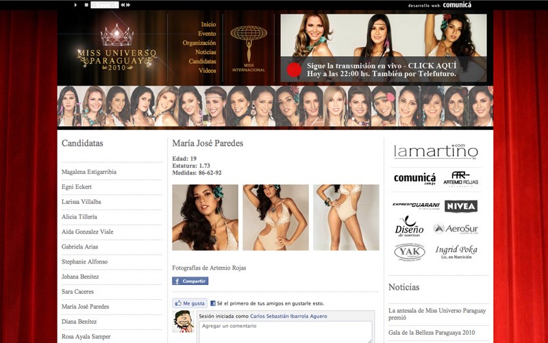 Miss Universo Paraguay